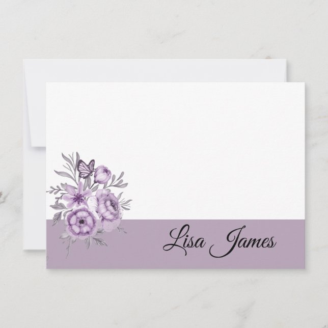 Flat Note Card (Front)