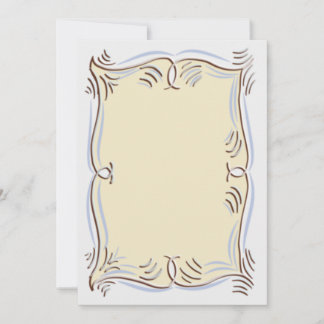 flat notecard