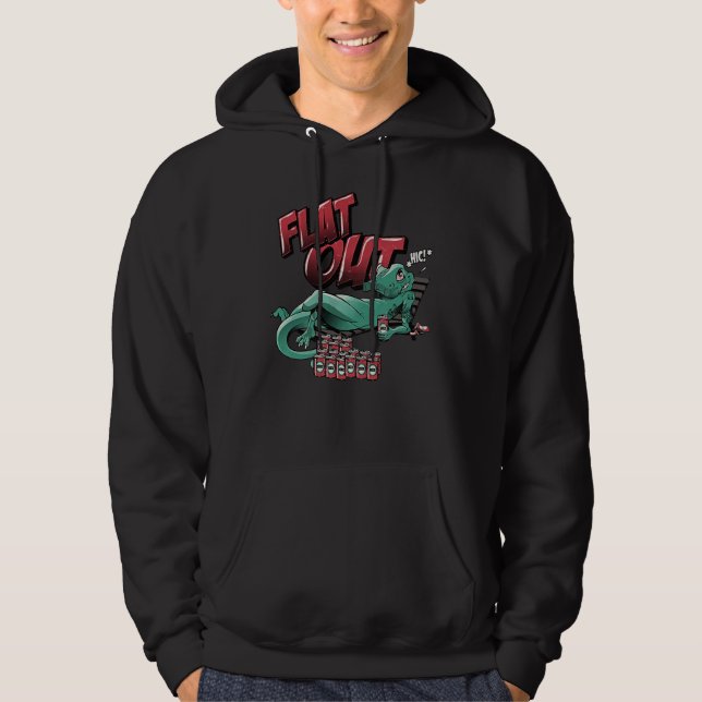 Flat Out Lizard Hoodie (Front)