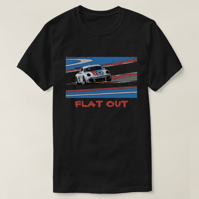 FLAT OUT T-Shirt (Design Front)