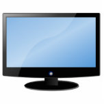 Flat Panel Television Cutout<br><div class="desc">Flat Panel Television</div>