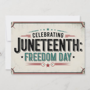 Flat Save The Date Card