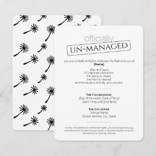 Flat Save The Date Card