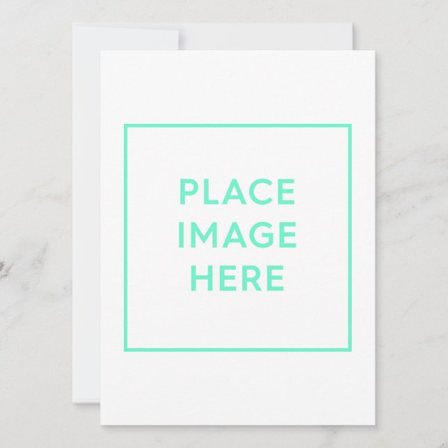 Flat Save The Date Card (Front)