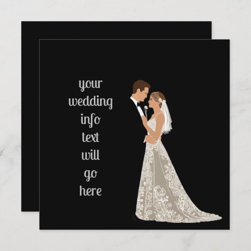 Flat Save The Date Card