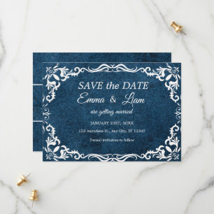 Flat Save The Date Card