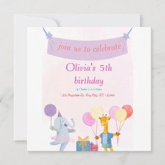 Flat Save The Date Card