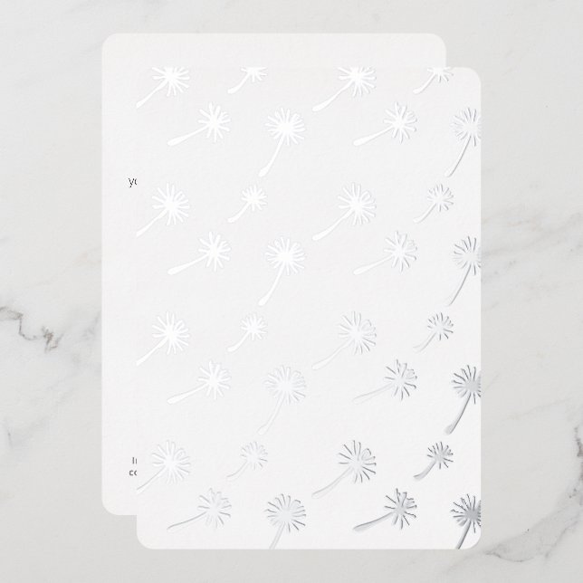Flat Save The Date Card (Front/Back)