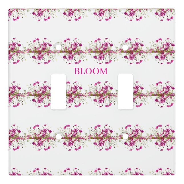 Flat Save The Date Card Light Switch Cover (Front)