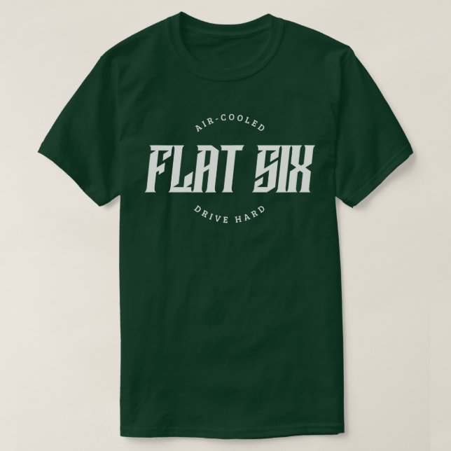 Flat Six AirCooled Sports Car B  T-Shirt (Design Front)