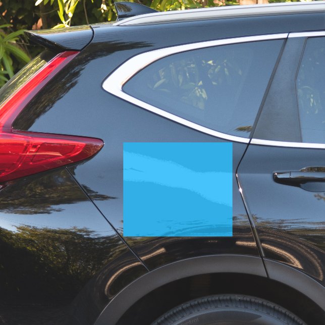 Flat Sky Blue Background Texture for Digital Sticker (Car Side)