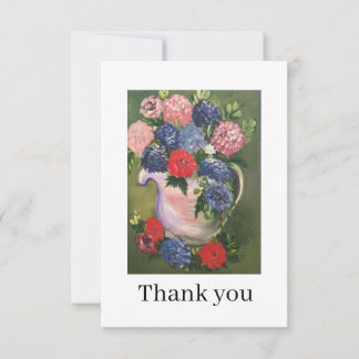 Flat Thank You Card
