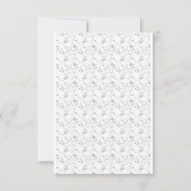 Flat Thank You Card (Front)