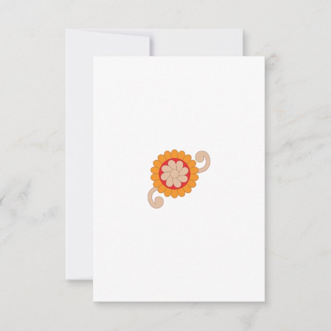 Flat Thank You Card (Front)