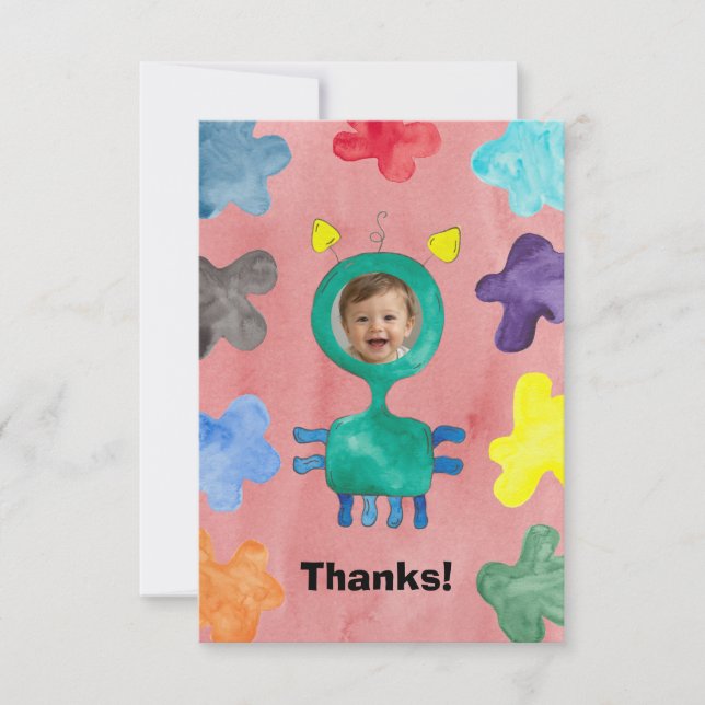 Flat Thank You Card (Front)