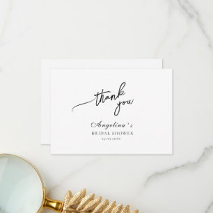 Flat Thank You Card
