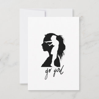 Flat Thank You Card