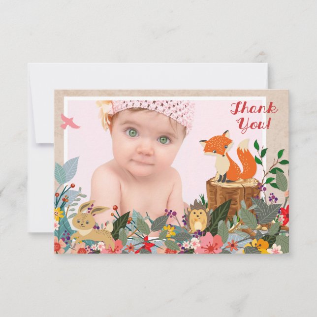 Flat Thank You Card (Front)