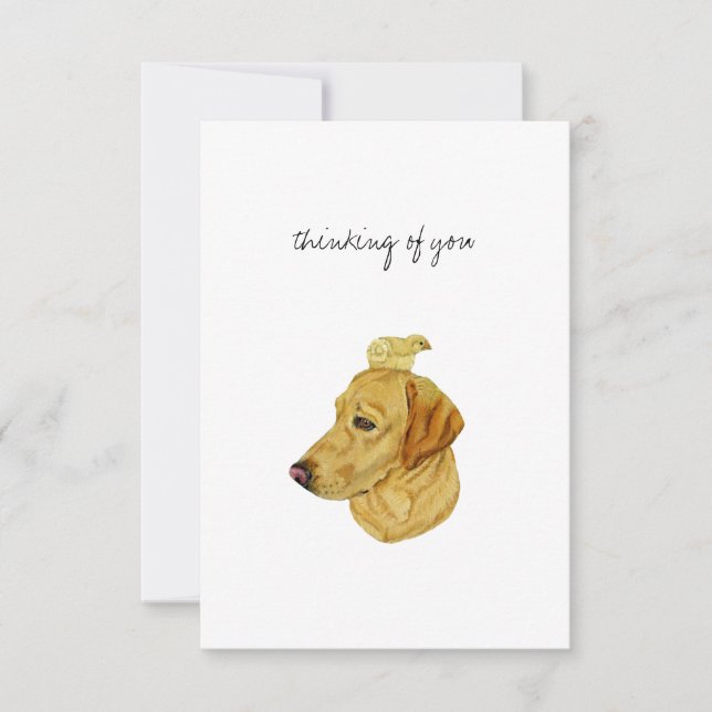 Flat Thank You Card (Front)