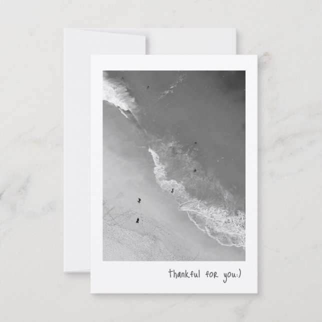 Flat Thank You Card (Front)