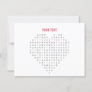 Flat Thank You Card