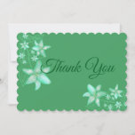 Flat Thank You Card