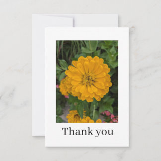 Flat Thank You Card