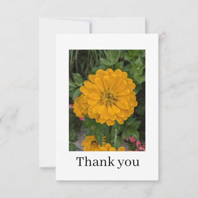 Flat Thank You Card (Front)