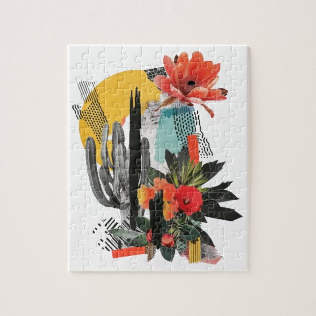 Flat Thank You Card Jigsaw Puzzle (Vertical)