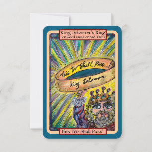 Flat Thank You Note of Encouragement Card