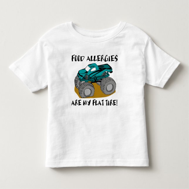 Flat Tire Toddler T-shirt (Front)