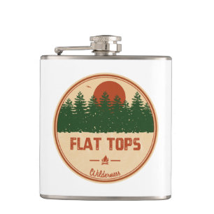 Flat Tops Wilderness Colorado Flask