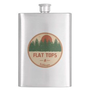 Flat Tops Wilderness Colorado Flask