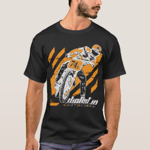 Flat Track Racing Motorcycle Shirt