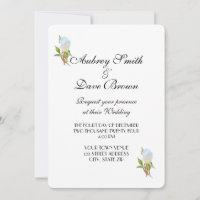 Flat Wedding Invitation Matte, Enve