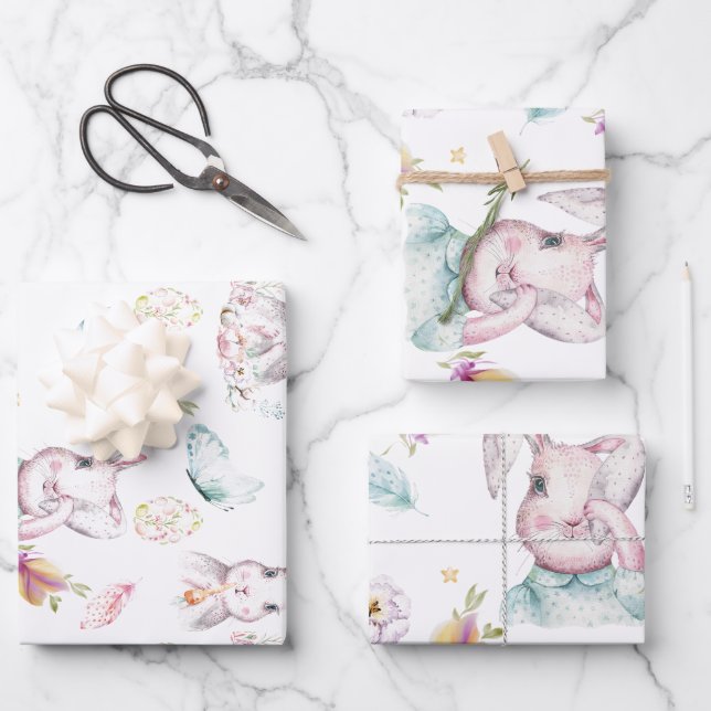 Flat wrapping sheets  (Front)