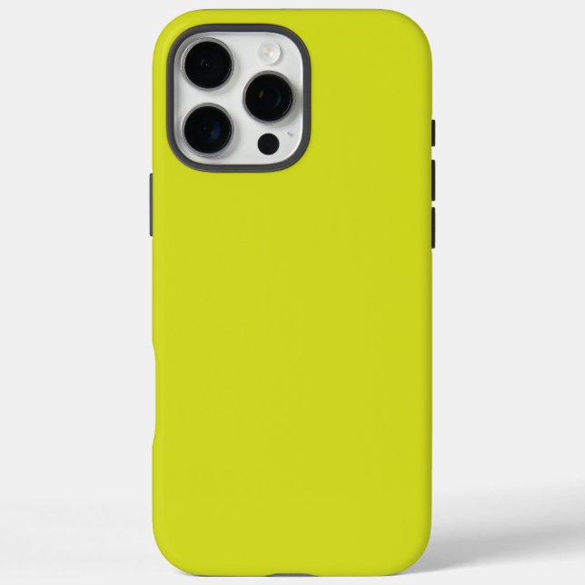 Flat Yellow Background – Back-to-School Texture Case-Mate iPhone Case (Back)