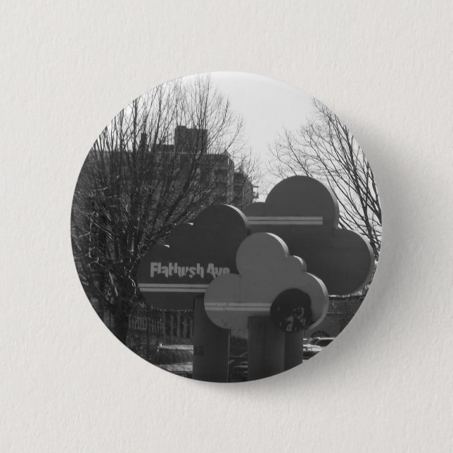 FLATBUSH AVE BUTTON (Front)