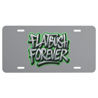 Flatbush Forever ™ License plate
