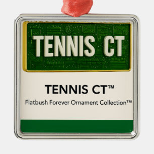 Flatbush street Christmas ornaments