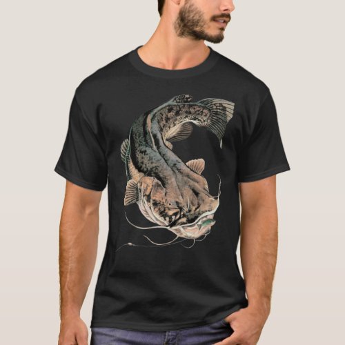 Flathead Catfish Fishing Classic T_Shirt