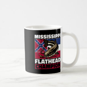 Flathead Catfish Hunting Catfishing Dad Catfish Hu Coffee Mug