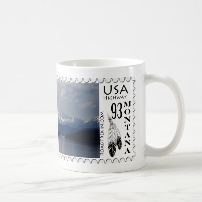 Flathead Lake Montana Coffee Mug (Right)