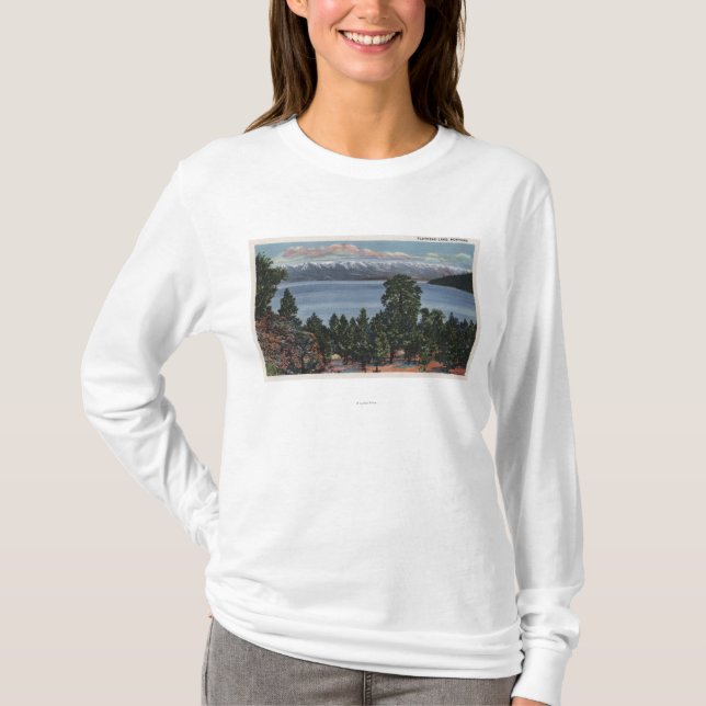 Flathead Lake, Montana T-Shirt (Front)
