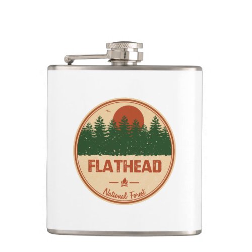 Flathead National Forest Flask