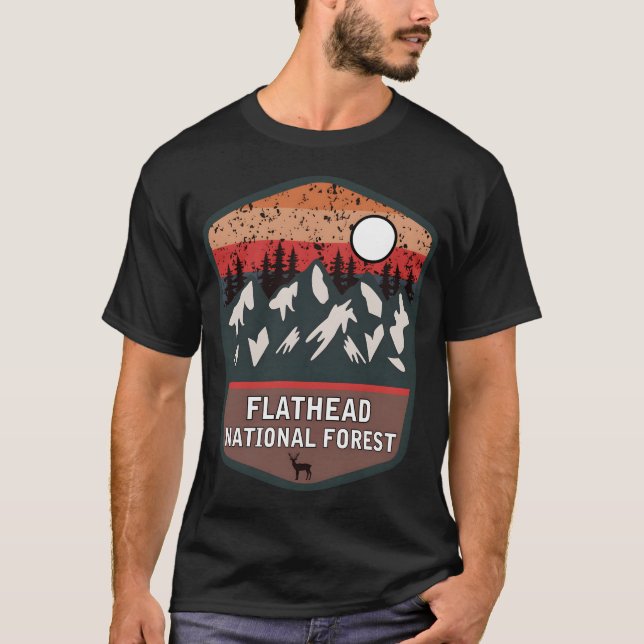 Flathead national forest  T-Shirt (Front)
