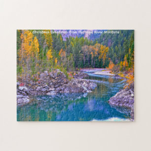 Flathead River Montana. Jigsaw Puzzle