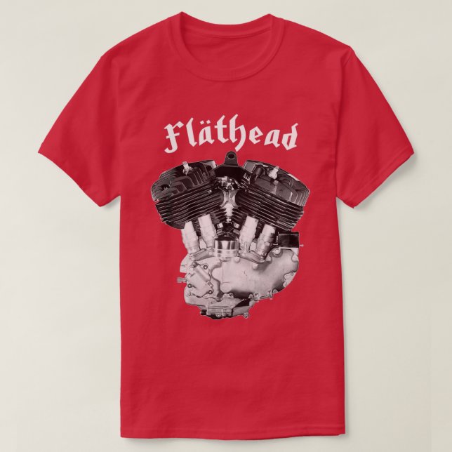 FLATHEAD T-Shirt (Design Front)