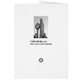 Flatiron Building and Clock in Black and White 2 (Back)