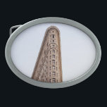 Flatiron building belt buckle<br><div class="desc">the iconic flatiron building, New York, USA</div>